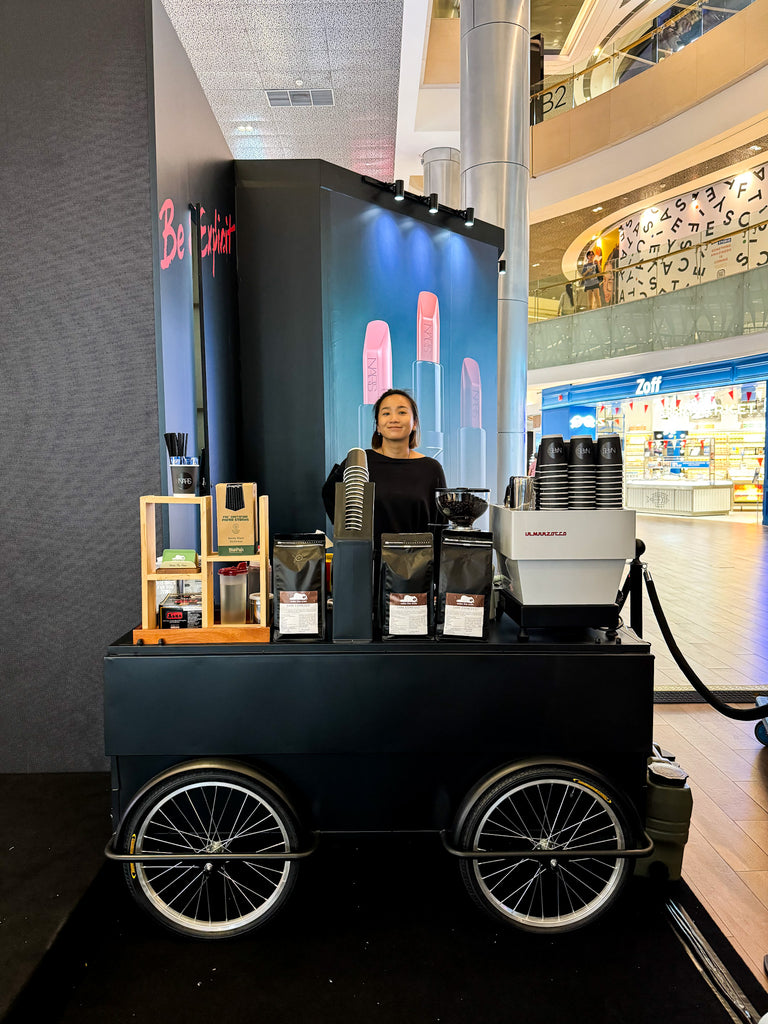 Wake The Crew Coffee Cart Catering x NARS