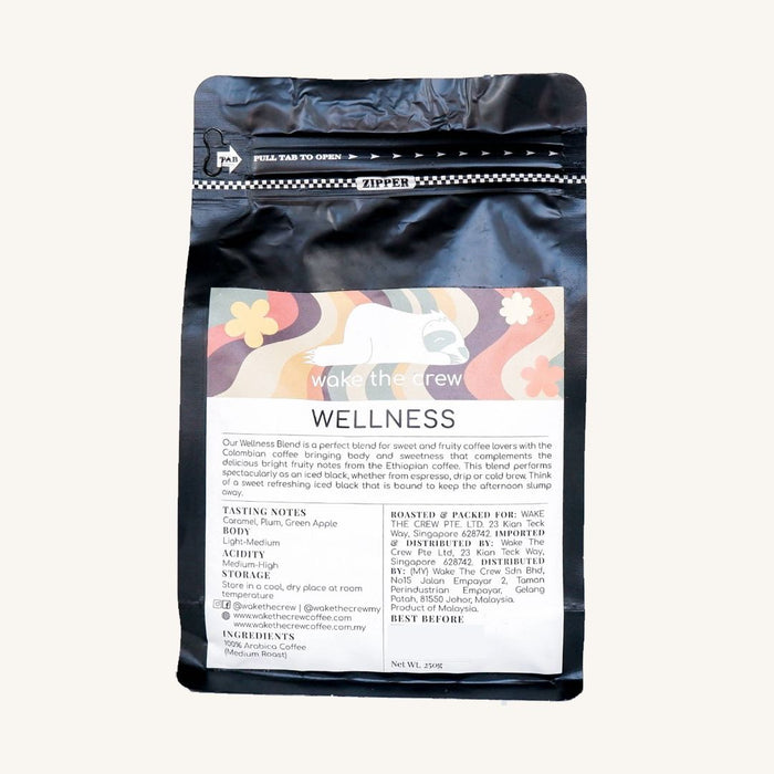 Wellness Coffee Bean Blend (Medium Roast)