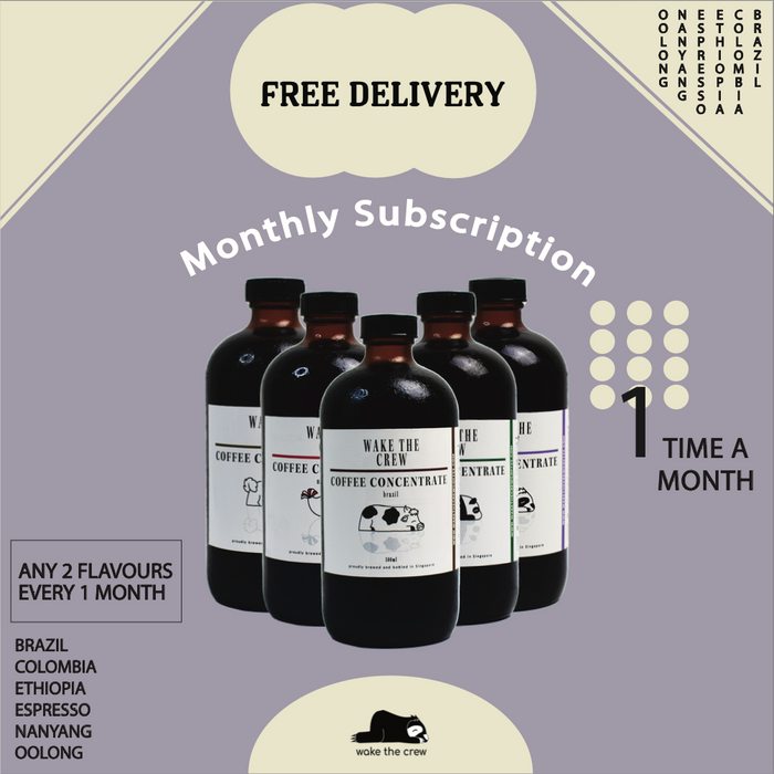 Cold Brew Coffee Concentrate Monthly Subscription (Recurring)